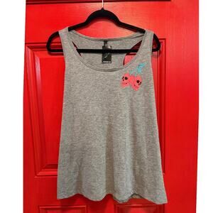 Torrid 2 (2X)‎ Cherry Skull Tattoo Racerback Punk Gothic Sleep Lounge Tank Top